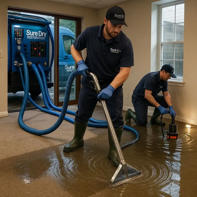 Water Extraction and Removal process in Weston, MA
